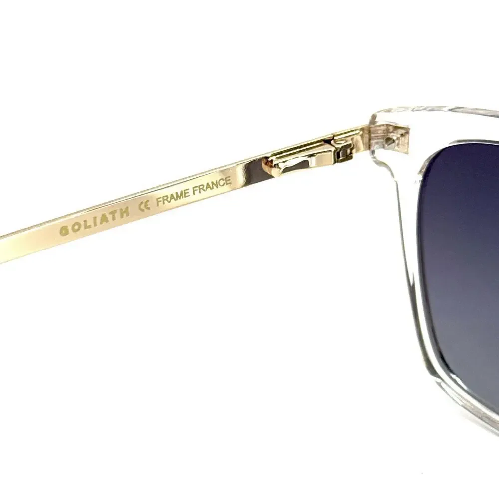 NEW!!! GOLIATH Sunglasses GOLXXXII Clear Authentic